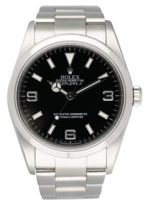 Rolex Explorer 114270 gravado Relógio Masculino