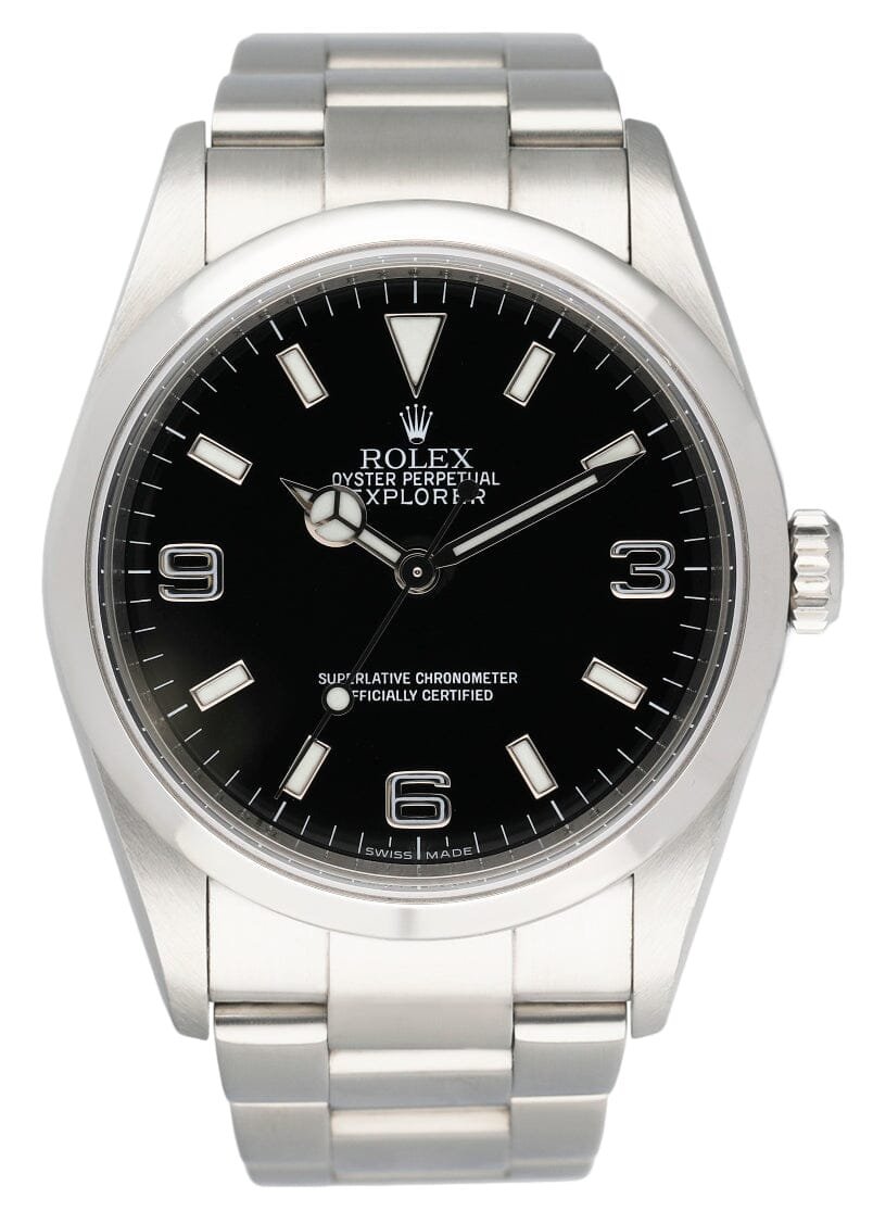 Rolex Explorer 114270 gravado Relógio Masculino