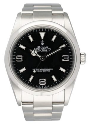 Rolex Explorer 114270 gravado Relógio Masculino