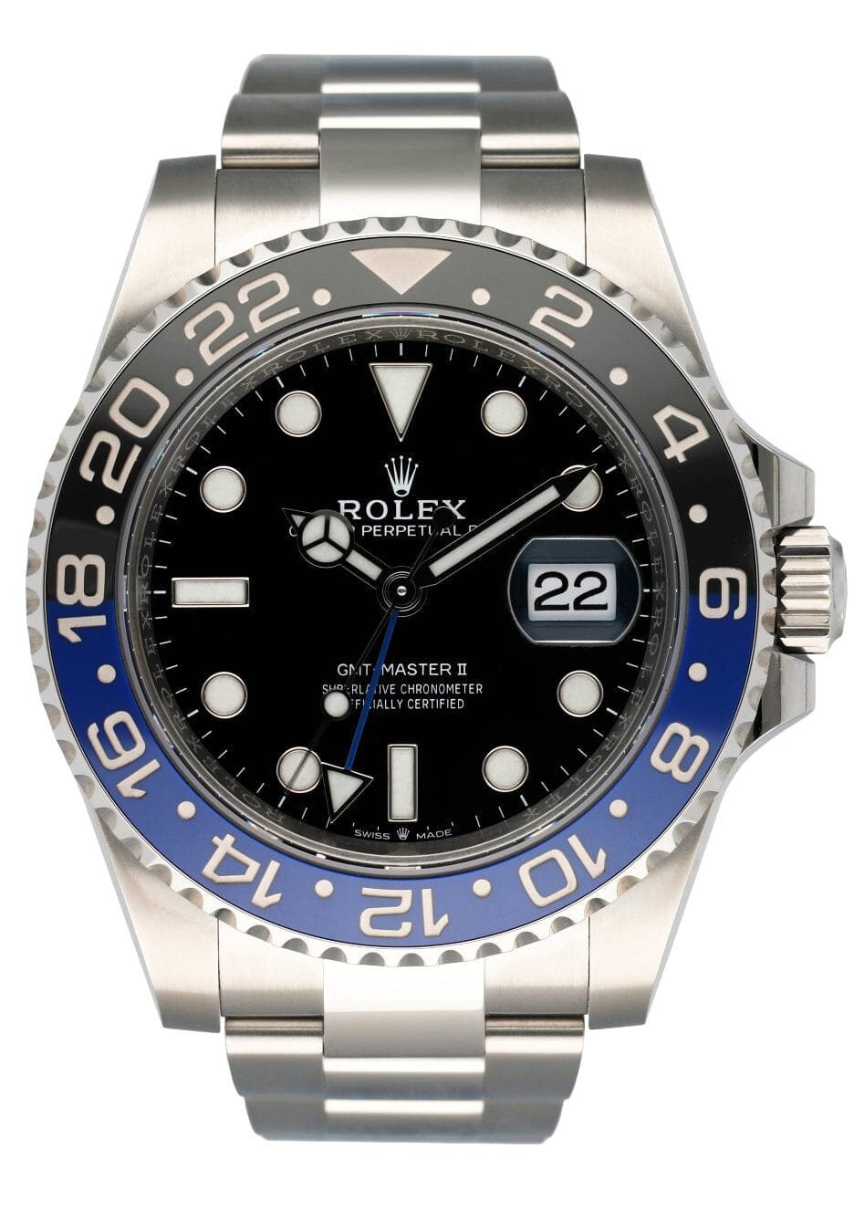 Rolex GMT-Master II 126710BLNR "Batman" Relógio Masculino