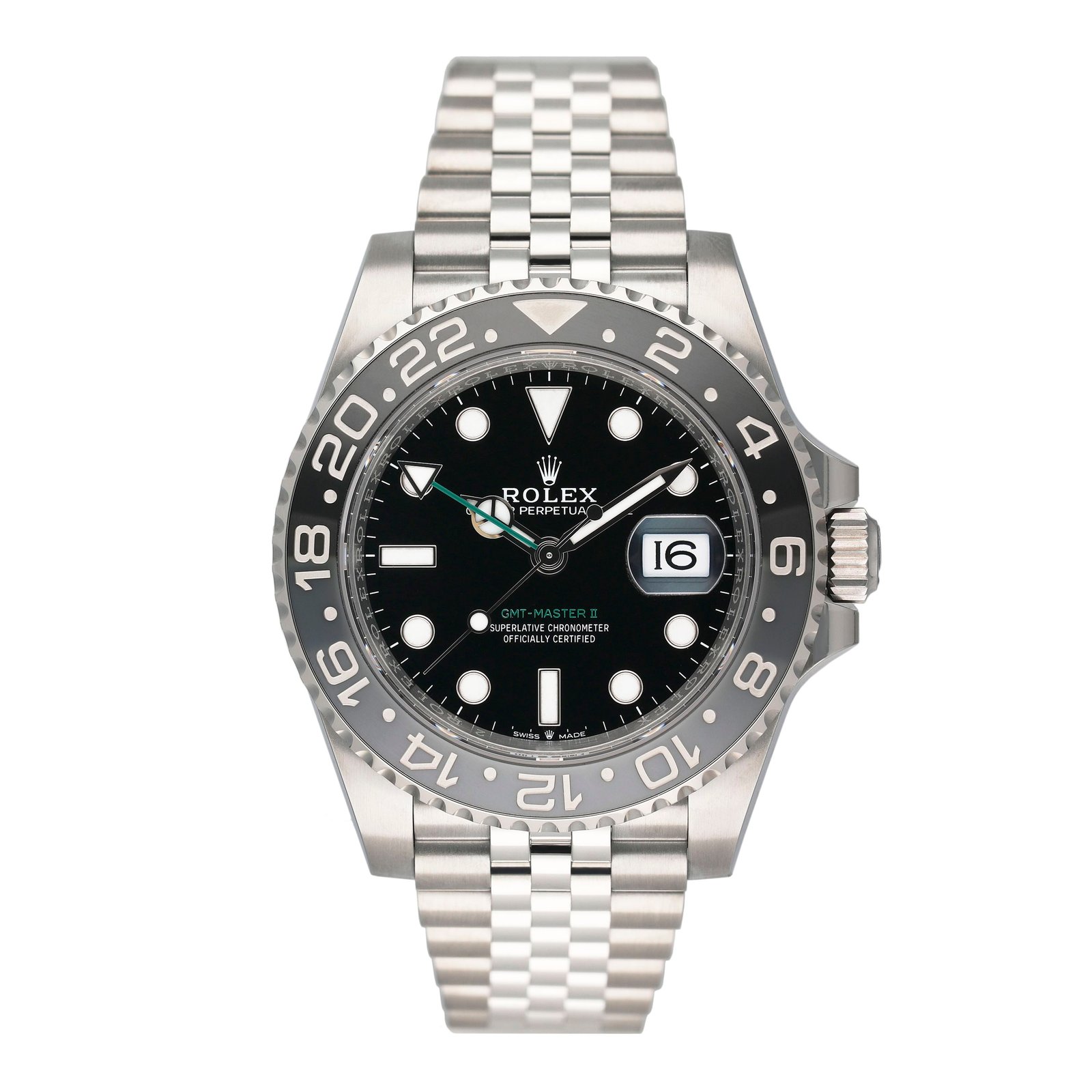 Rolex GMT-Master II 126710GRNR Relógio Masculino Caixa e Documentos