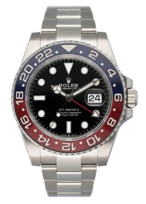 Rolex GMT-MASTER ll 126710BLRO "Pepsi" Bezel Relógio Masculino