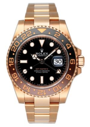 Rolex Oyster Perpetual Date GMT-Master II 126715CHNR Relógio Masculino Caixa e Documentos