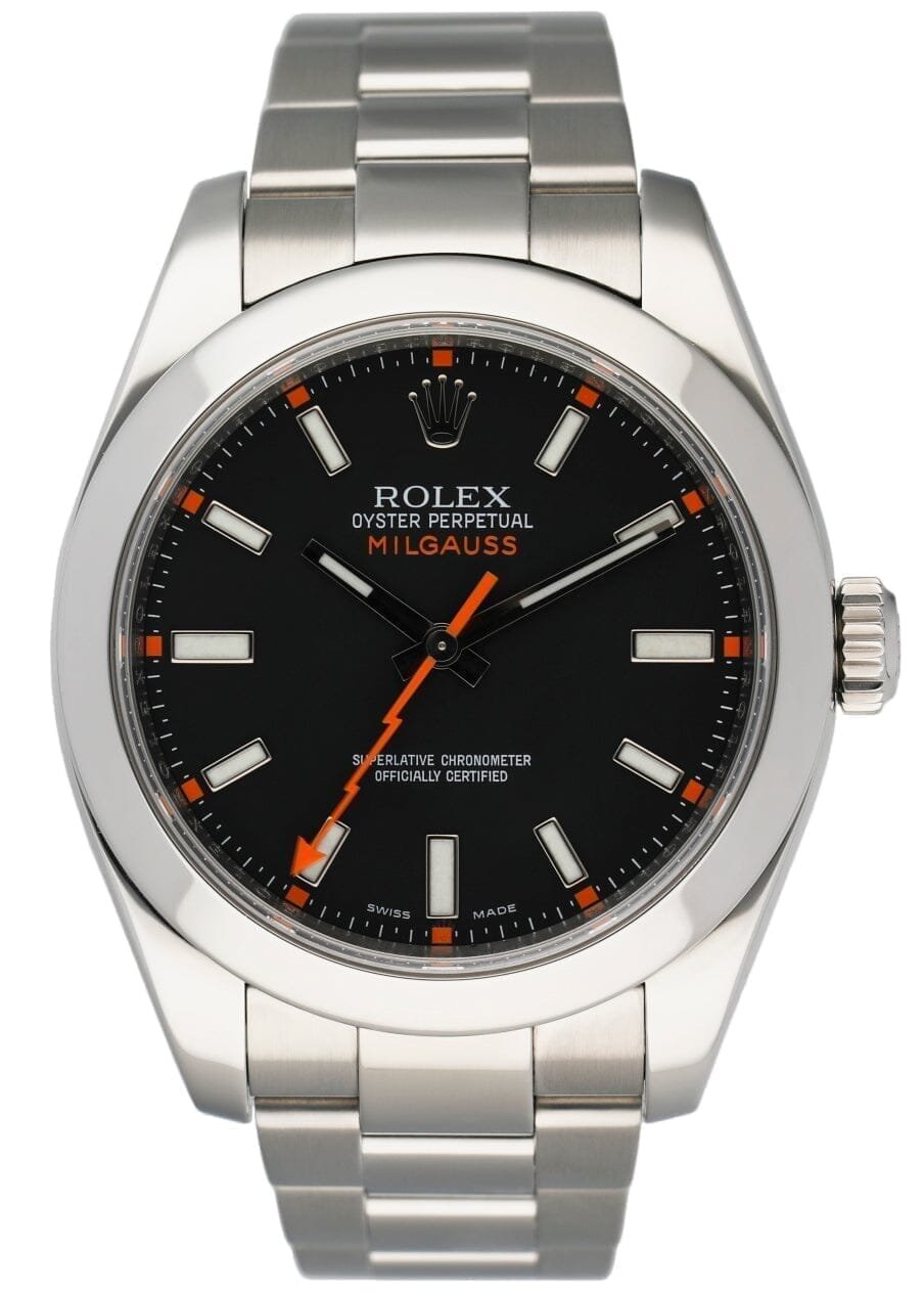 Rolex Oyster Perpetual Milgauss 116400 Relógio Masculino