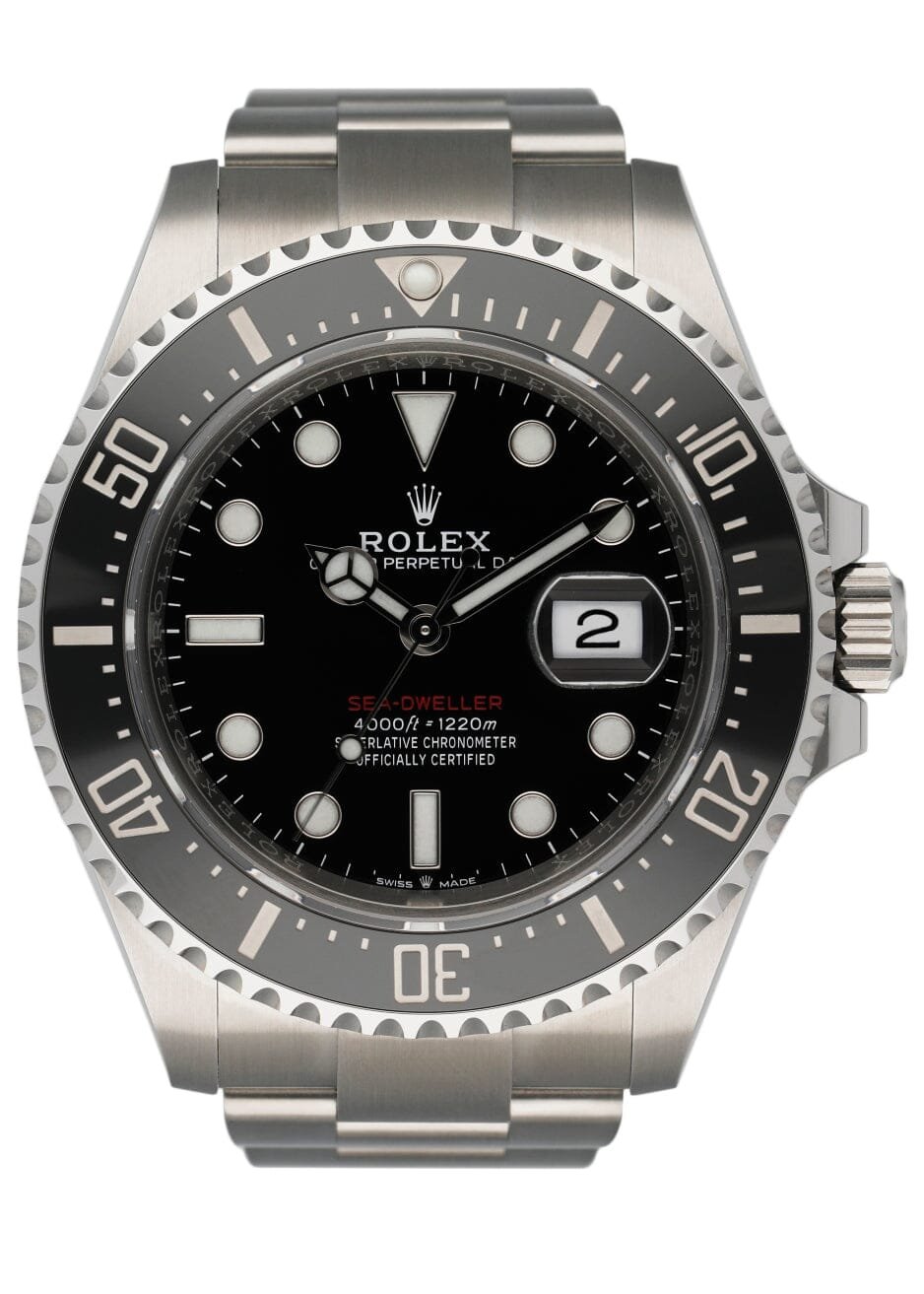 Rolex Red Sea-Dweller 126600 Relógio Masculino