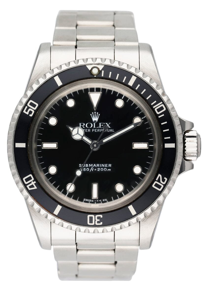 Rolex Submariner 5513 No Date Relógio Masculino