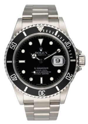 Rolex Submariner Date 16610 Relógio Masculino Caixa e Documentos