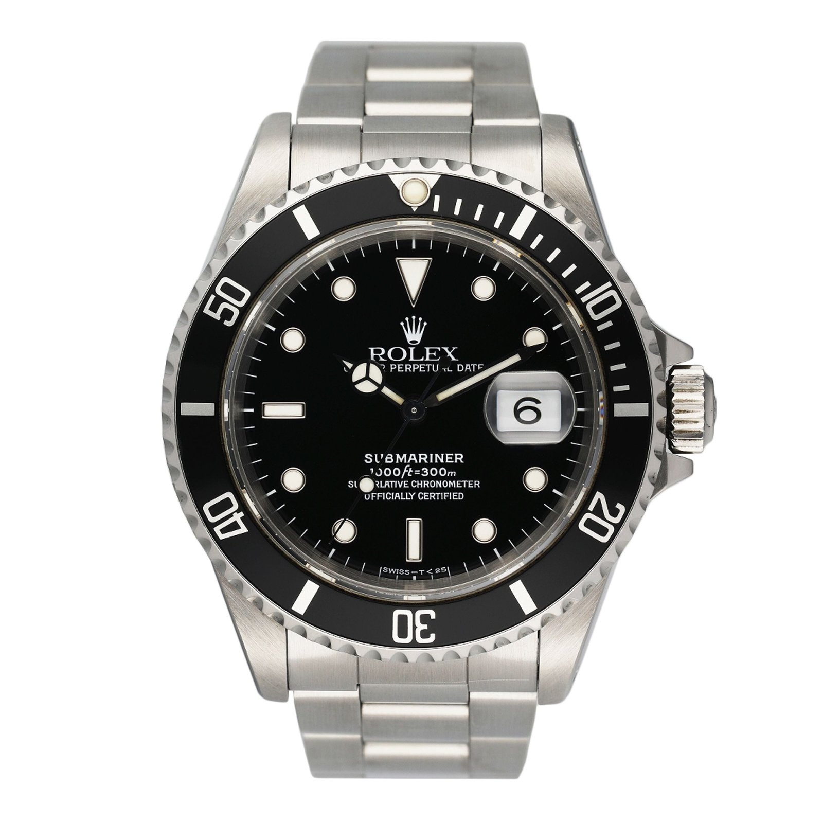 Rolex Submariner Date 16610 Relógio Masculino