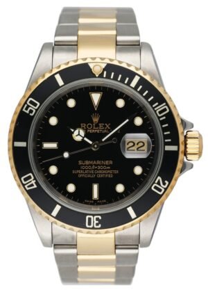 Rolex Submariner Date 16613 Two-Tone Relógio Masculino