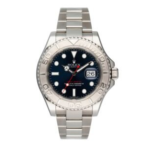 Rolex Yacht-Master 116622 mostrador azul Relógio Masculino