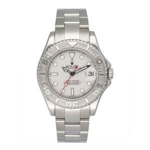 Rolex Yacht-Master 37 168622 mostrador cinza Relógio Masculino