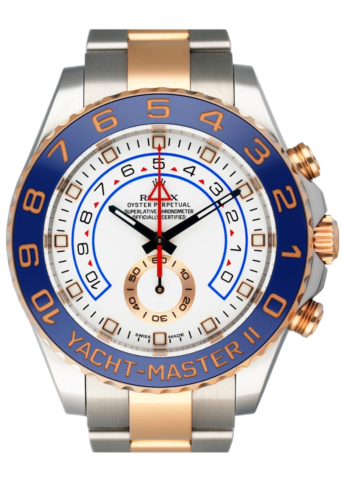Rolex Yacht-Master II 116681 Relógio Masculino Caixa e Documentos
