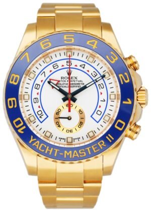 Rolex Yacht-Master II 116688 18k ouro amarelo Relógio Masculino Caixa e Documentos