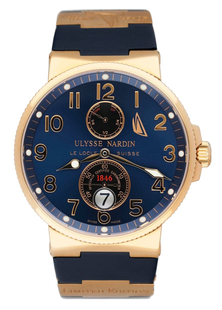 Ulysse Nardin Maxi Marine Chronometer 266-66 Limited Edition Relógio Masculino