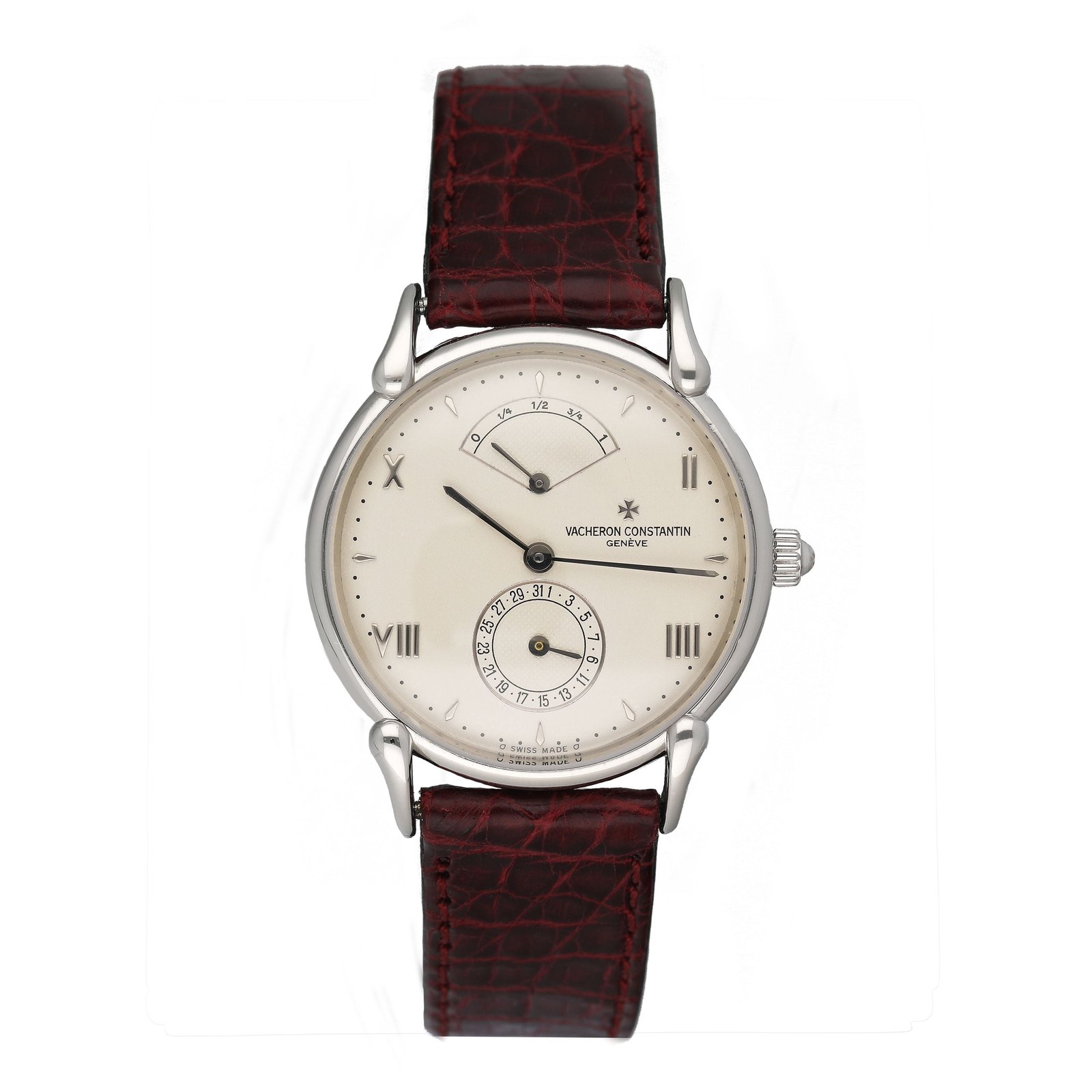 Vacheron Constantin 48100 Off-mostrador branco Platinum Relógio Feminino