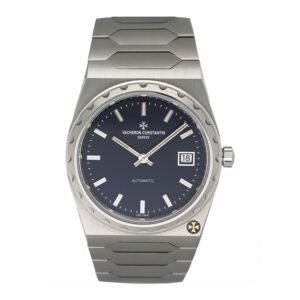 Vacheron Constantin Historiques 222 4200H mostrador azul Relógio Masculino Caixa e Documentos