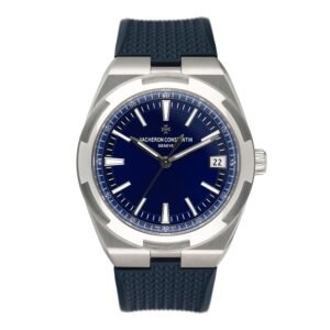 Vacheron Constantin Overseas 4500V/110A-B128 mostrador azul Relógio Masculino Caixa e Documentos