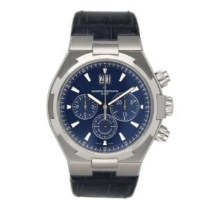 Vacheron Constantin Overseas 49150 mostrador azul Relógio Masculino Papers