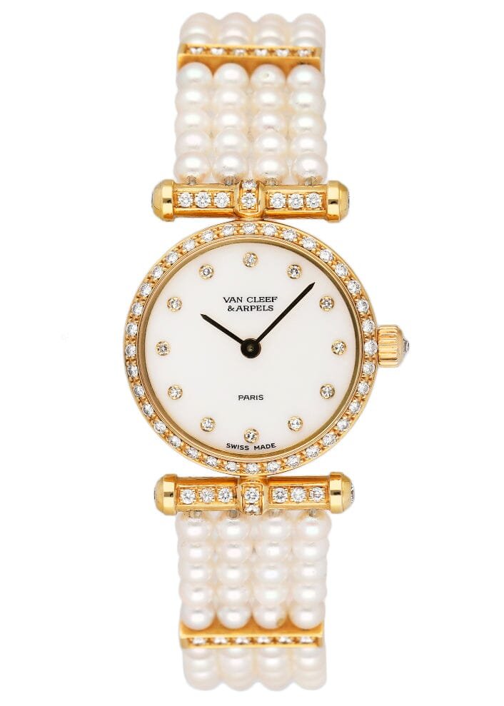 Van Cleef & Arpels La Collection Classic Paris 18901 B1 Diamond Relógio Feminino