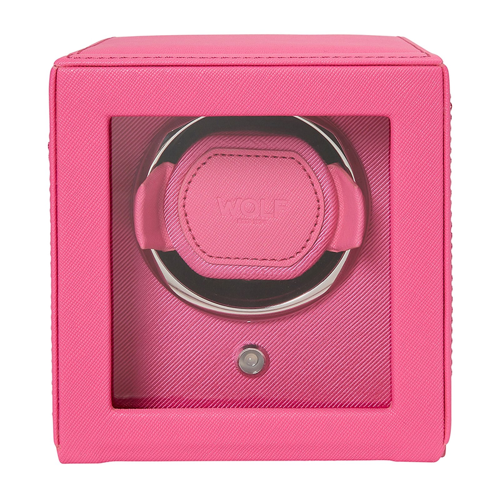 Relógio Accessories -Cub Single Relógio Winder with Cover - Tutti Frutti Pink
