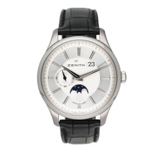 Zenith Captain Moonphase 03.2140.691/02.C498 Relógio Masculino Caixa e Documentos