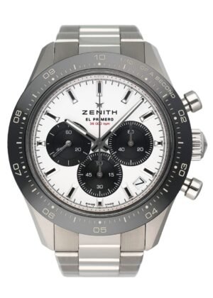 Zenith Chronomaster Sport 03.3102.3600 Yoshida Limited Steel Relógio Masculino Caixa e Documentos