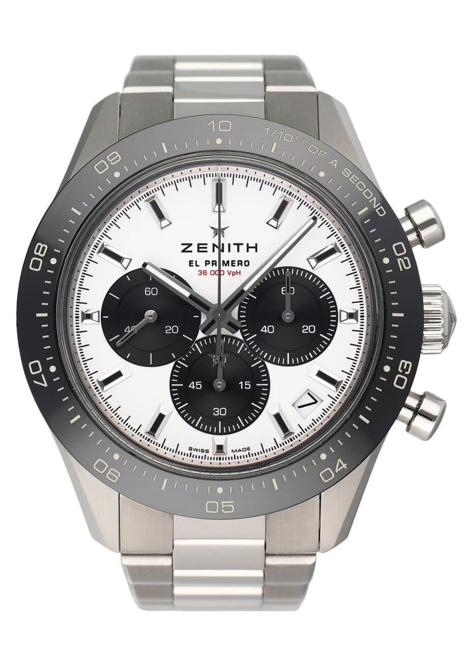 Zenith Chronomaster Sport 03.3102.3600 Yoshida Limited Steel Relógio Masculino Caixa e Documentos